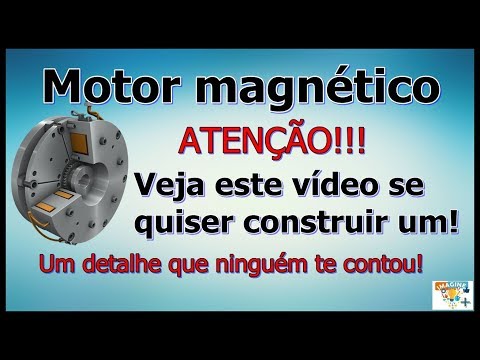 Vídeo: Como Montar Um Motor Magnético