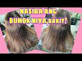 NASIRA ANG BUHOK NIYA DAHIL SA BLEACH AT NIREBOND | REBOND,CELLOPHANE & BRAZILIAN | Chading