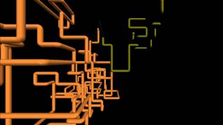 Windows 3D Pipes screen saver