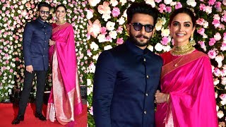 Power couple ranveer singh and deepika padukone at kapil sharma ginni
chatrath wedding reception