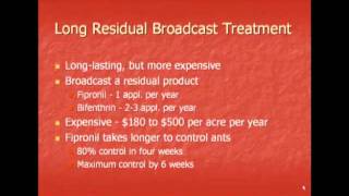 Fire Ant Management (Advanced), Part 3 - Master Gardener Training