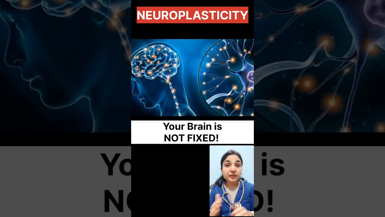 Stop saying "I can’t." 🧠 Your brain is built to change! 