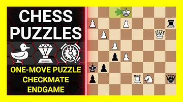 Chess Puzzles to Practice. Themes: One-move puzzle, Checkmate, Endgame. Learn Chess