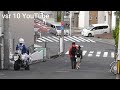 【白バイ目線】で見る一時停止取り締まり！！小学生の通学路をノーブレーキで突っ切る脳死ドライバー！！•タクシーに拡声器で注意！！歩行妨取り締まり2台の白バイに密着•女性白バイ隊員が違反車を検挙！！