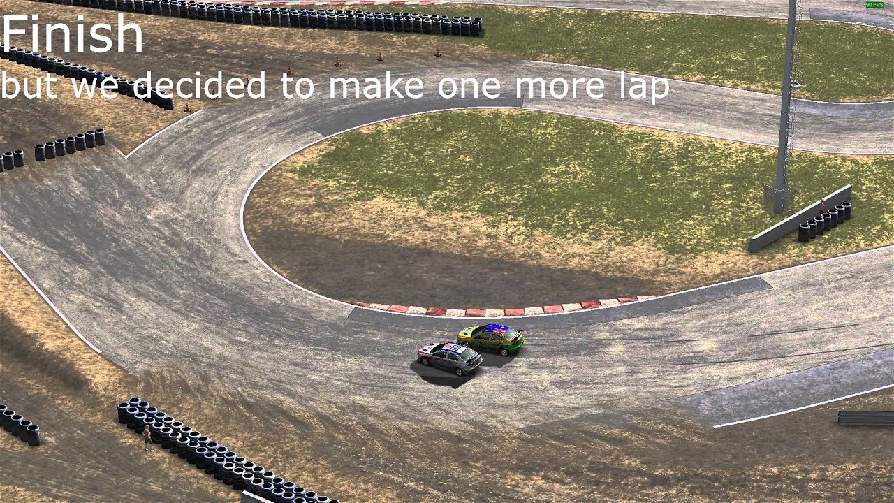 100MBitRacing.com EVENT - AMS - Side by side battles