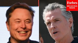 California Gov. Gavin Newsom Asked Point Blank: How Are You ‘Getting Along’ With Elon Musk Now
