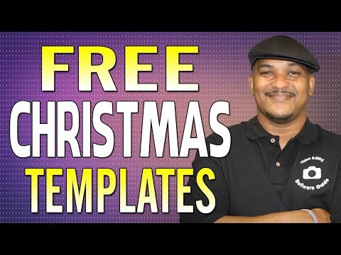 Free CyberLink PowerDirector 17 Christmas Templates | PDTemplateZone Download