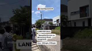 Land For Sale In Sangotedo Most Beautiful Estate