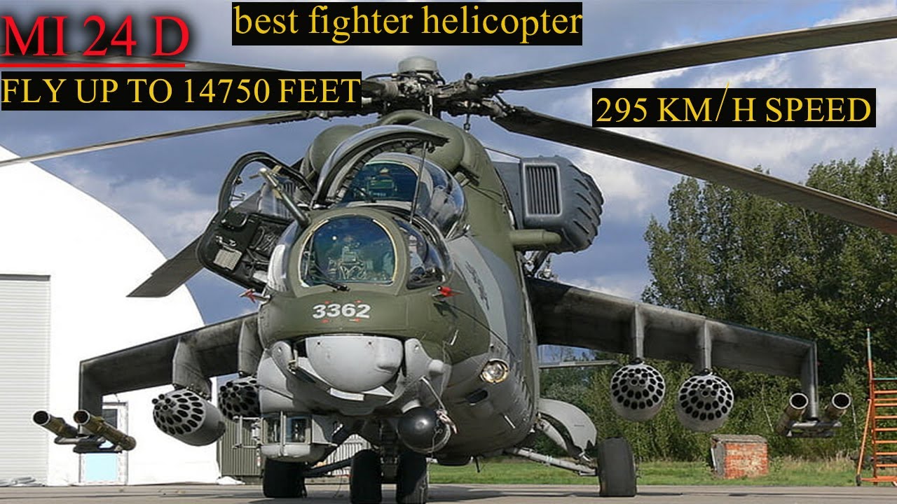 MI 24D Helicopter | Russian Best Fighter Helicopter