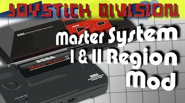 Sega Master System I & II Region Mod (50Hz/60Hz) | Joystick Division