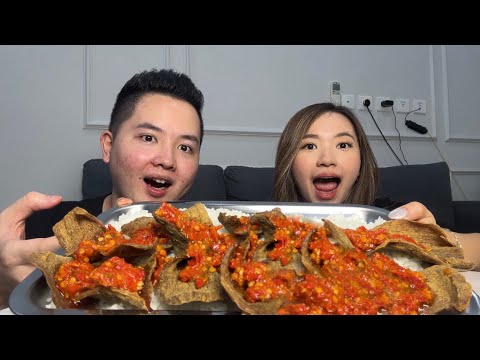 MUKBANG NASI PADANG DENDENG BALADO😍 PADANG MANA BISA NOLAK😂