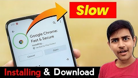 Playstore Slow Downloading Problem - Long Installation Time Solved ⚡ | Playstore can
