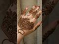 minimal back hand design #mehndi #henna