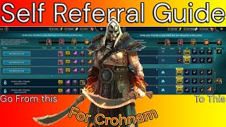 How to set up a Self Referral I Raid Shadow Legends