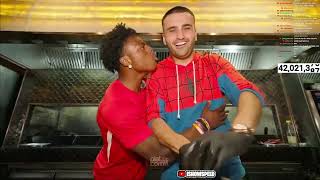 Czn Burak, Ishowspeedin Yanında Soğan Doğruyor.