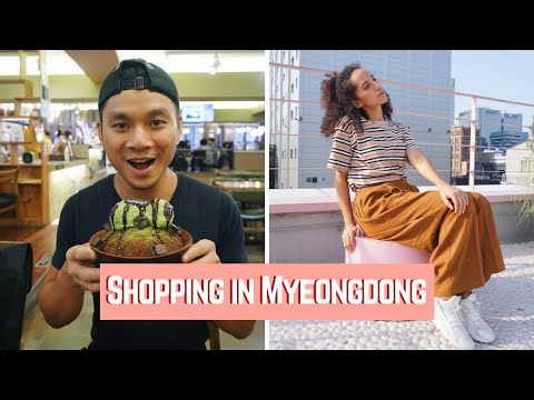The BEST Shopping in Korea! Myeongdong Tour.