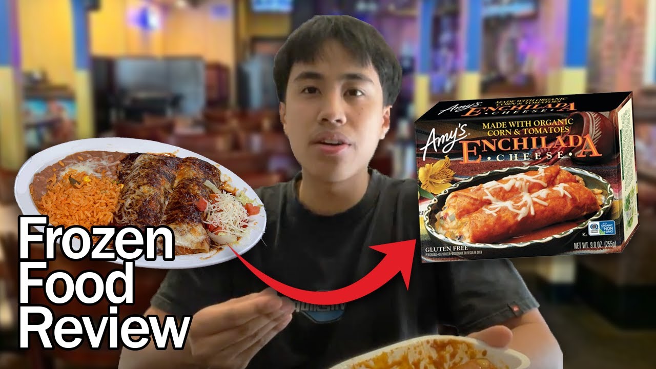Amy's Cheese Enchilada (Frozen Food Review 6) YouTube