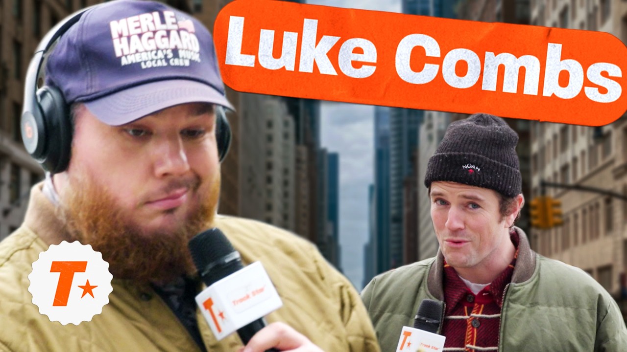 Testing Luke Combs' Music Knowledge | Track Star* - YouTube