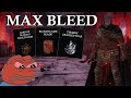 This is what max bleed damage looks like in elden ring