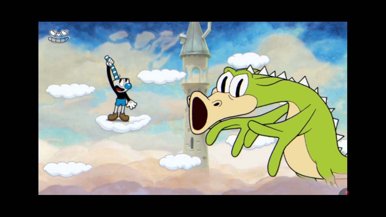 Смотрю всех боссов в cuphead Expression