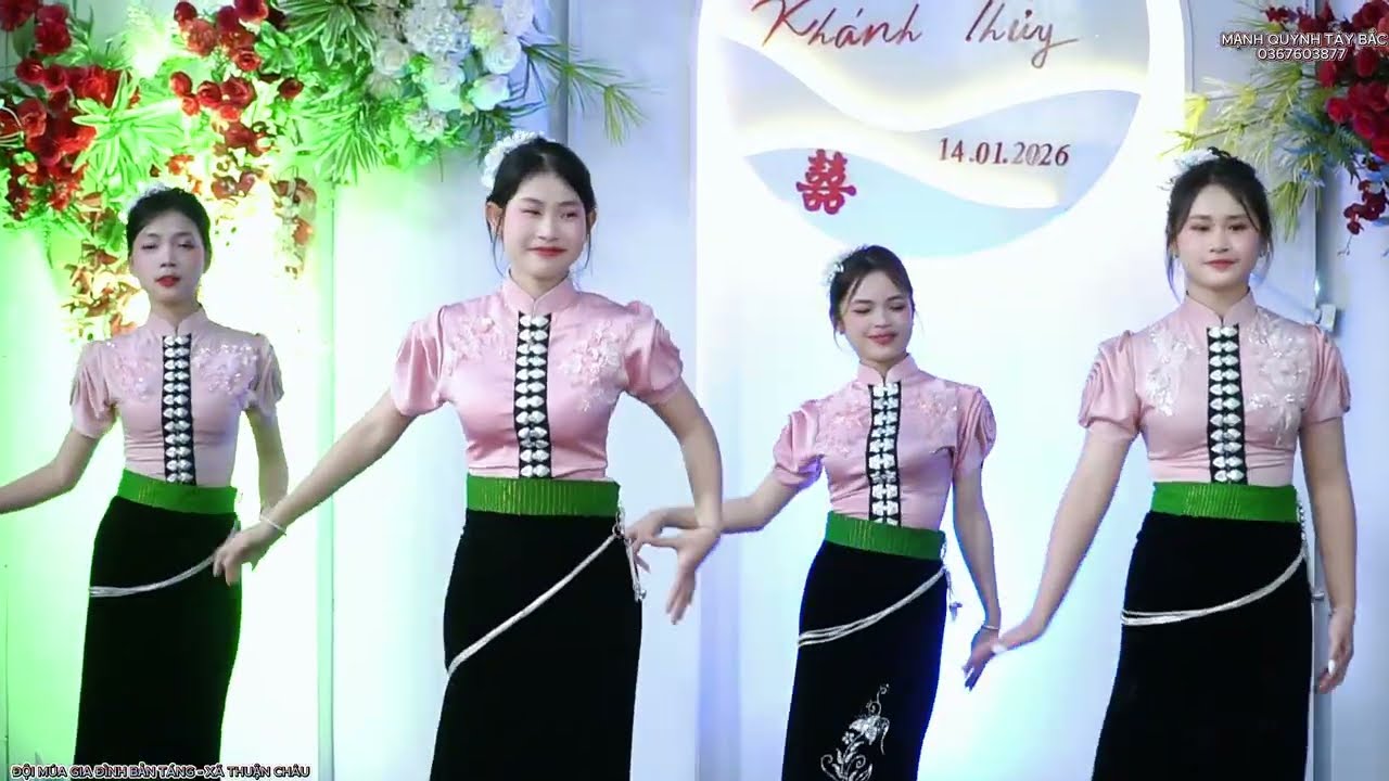 ĐIỆU MÚA LĂM TƠI - ĐỘI MÚA XINH ĐẸP LÀM NÁO NHIỆT CẢ KHÁN PHÒNG CƯỚI [[ DUY KHÁNH & THANH THỦY ]]