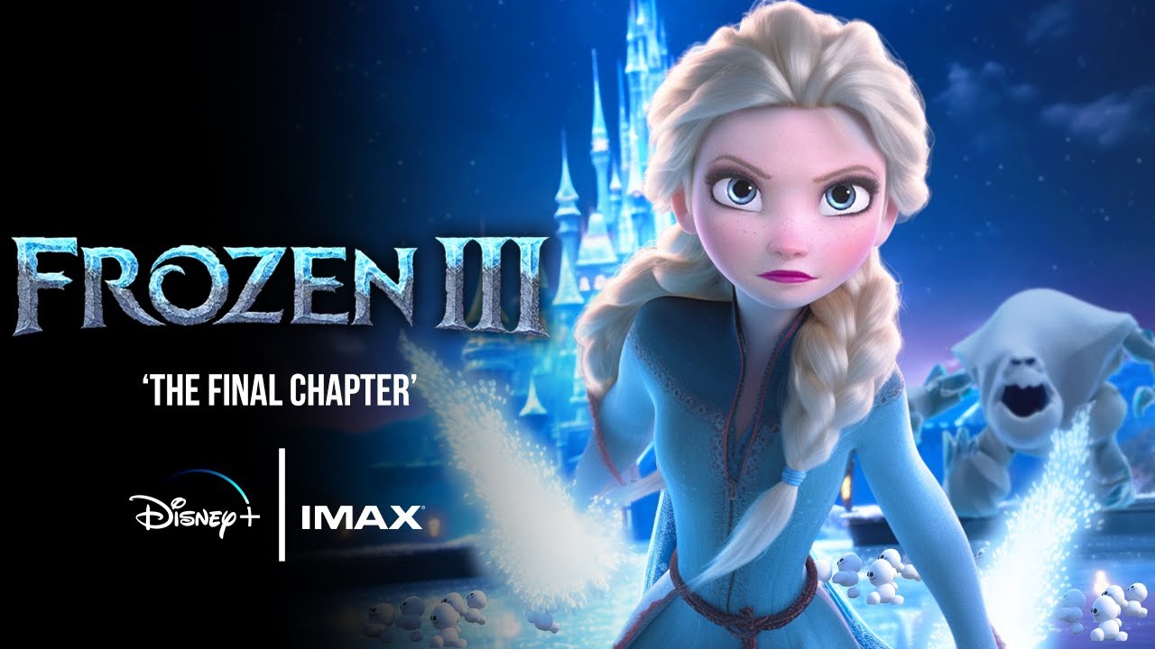 Caricature de Kid Elsa pour les fans de Frozen