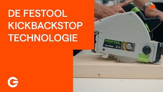 Festool Kickbackstop Technologie Gereedschapcentrum