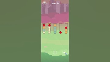 Ball Sort Puzzle Easy Level 74 gameplay (iOS Android)