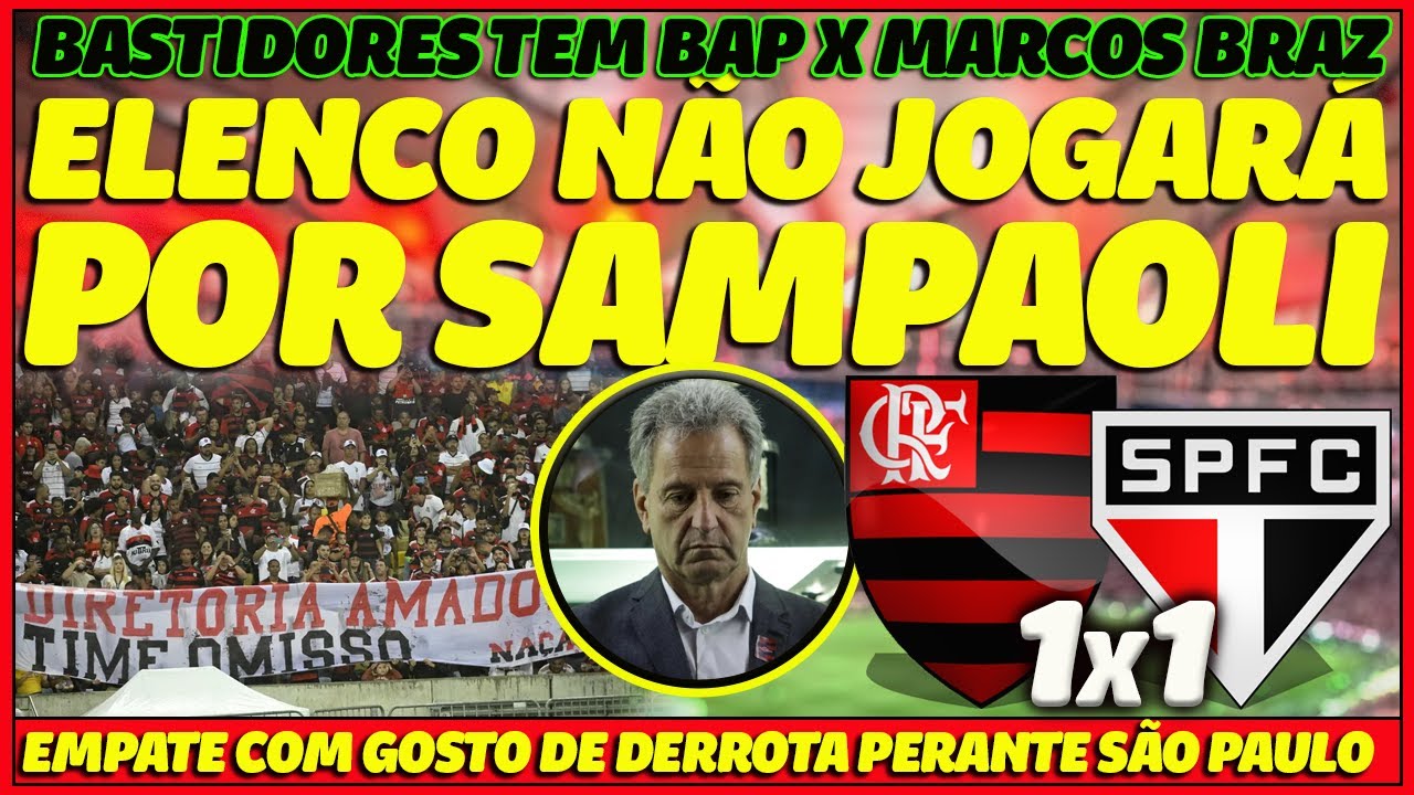 ⁣JOGADORES NÃO JOGARÃO POR SAMPAOLI | POLÍTICA INTERNA: BRAZ x BAP | SINAL DE ALERTA LIGADO