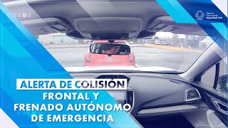 ALERTA DE COLISIÓN FRONTAL Y FRENADO AUTÓNOMO DE EMERGENCIA