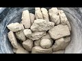 ASMR|| new crumbling video. golden sand mud dry crumbling on floor and tub 🌪️