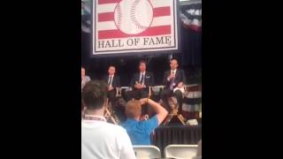 Digital Extra: Craig Biggio, Randy Johnson and John Smoltz discuss induction