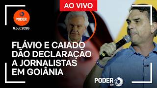 Ao Vivo Ronaldo Caiado Anuncia Apoio A Flávio Bolsonaro