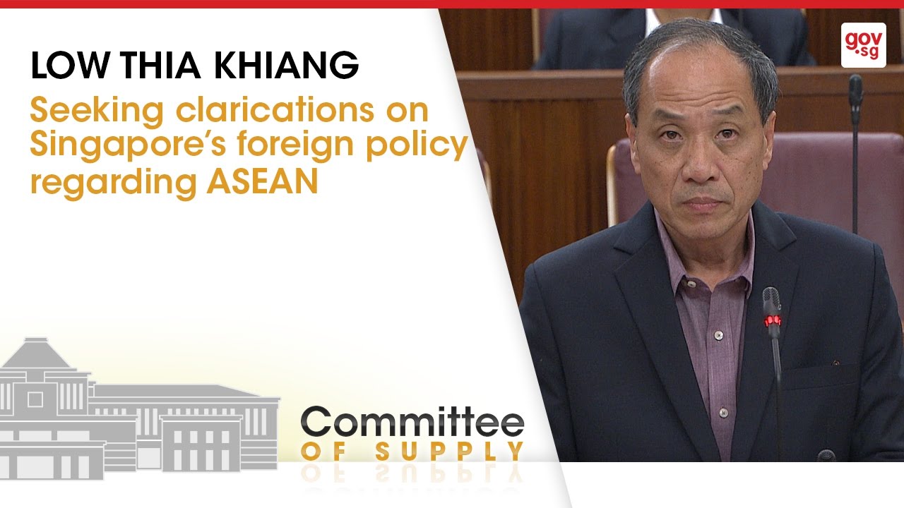 Singapore's Foreign Policy with ASEAN