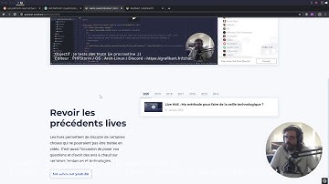 LiveCoding : Je teste des trucs