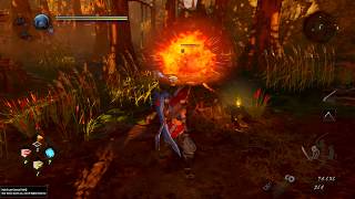 Nioh 2 Last Chance Trial Testing out 2 New Ninjutsu Spells screenshot 5