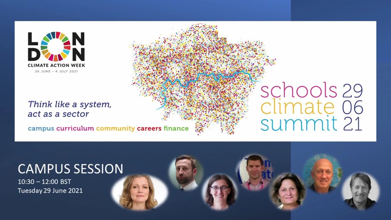 CAMPUS session of the inaugural Schools Climate Summit 2021