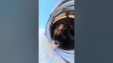 How our camera ended up OUTSIDE the plane?! 😳✈️ #Insta360X5