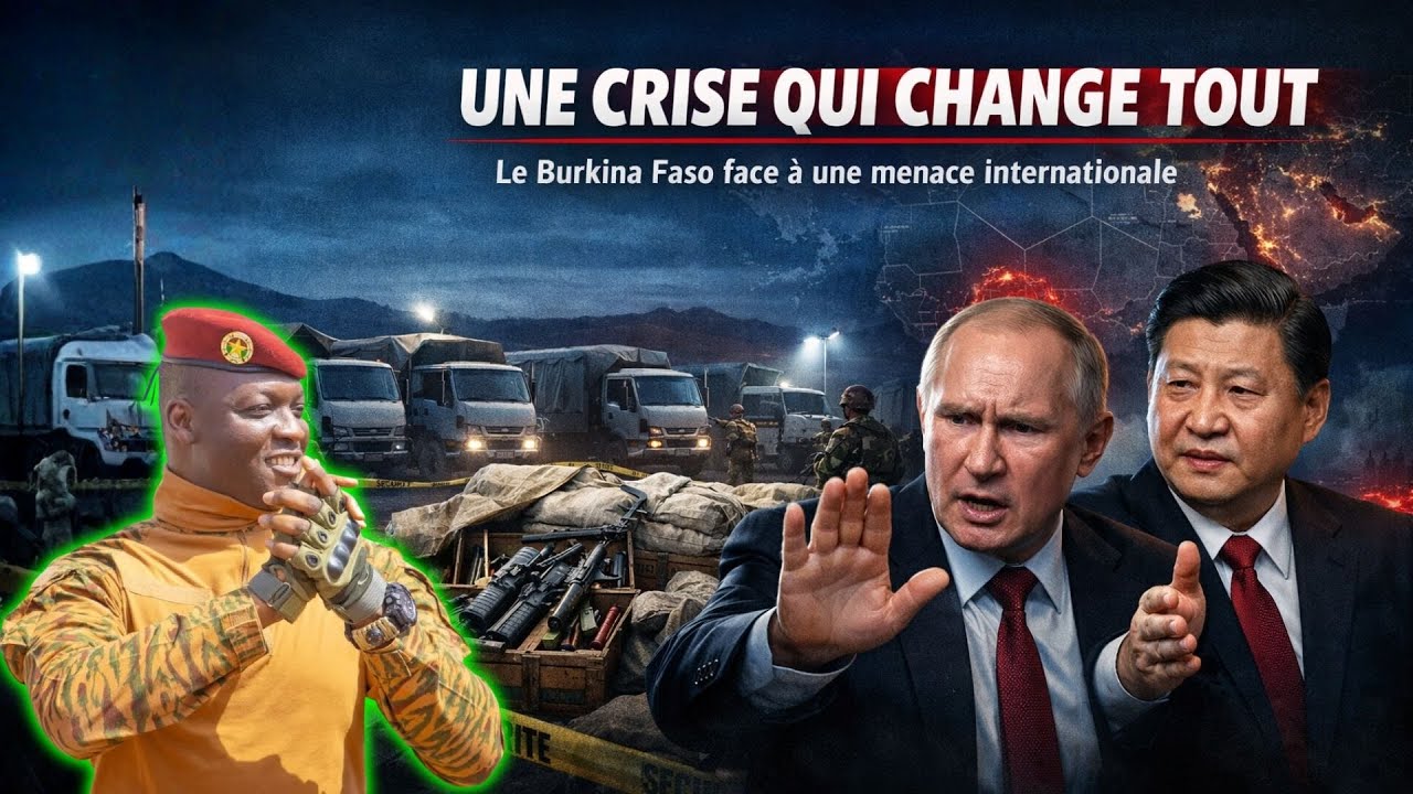 Ibrahim Traoré face à une menace internationale : armes et missiles d'une valeur de 700 millions $ !