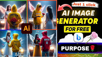 Create 3D Couple Purpose AI Photo Editing || Bing Ai Photo Generator|| Bing Images Creator Purpose||
