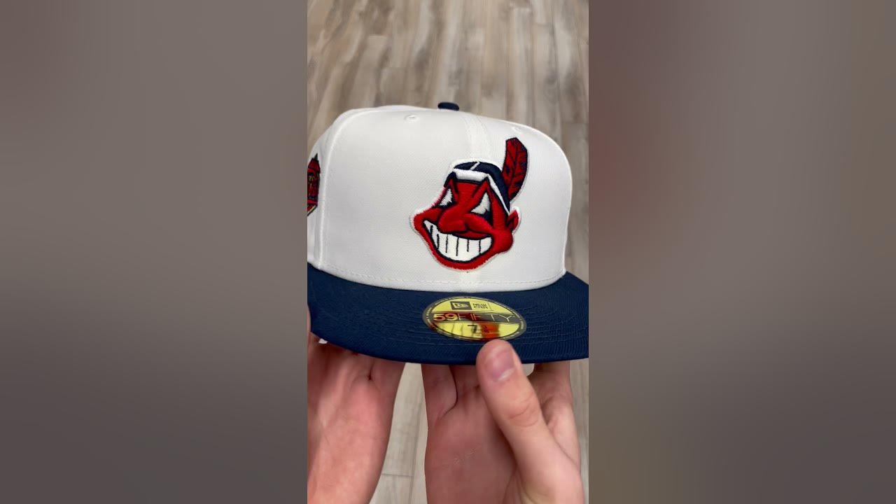 cleveland indians fitted hat