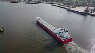 MV "Robun" arrival at Foynes, Ireland 2022. #ireland, #shipping,