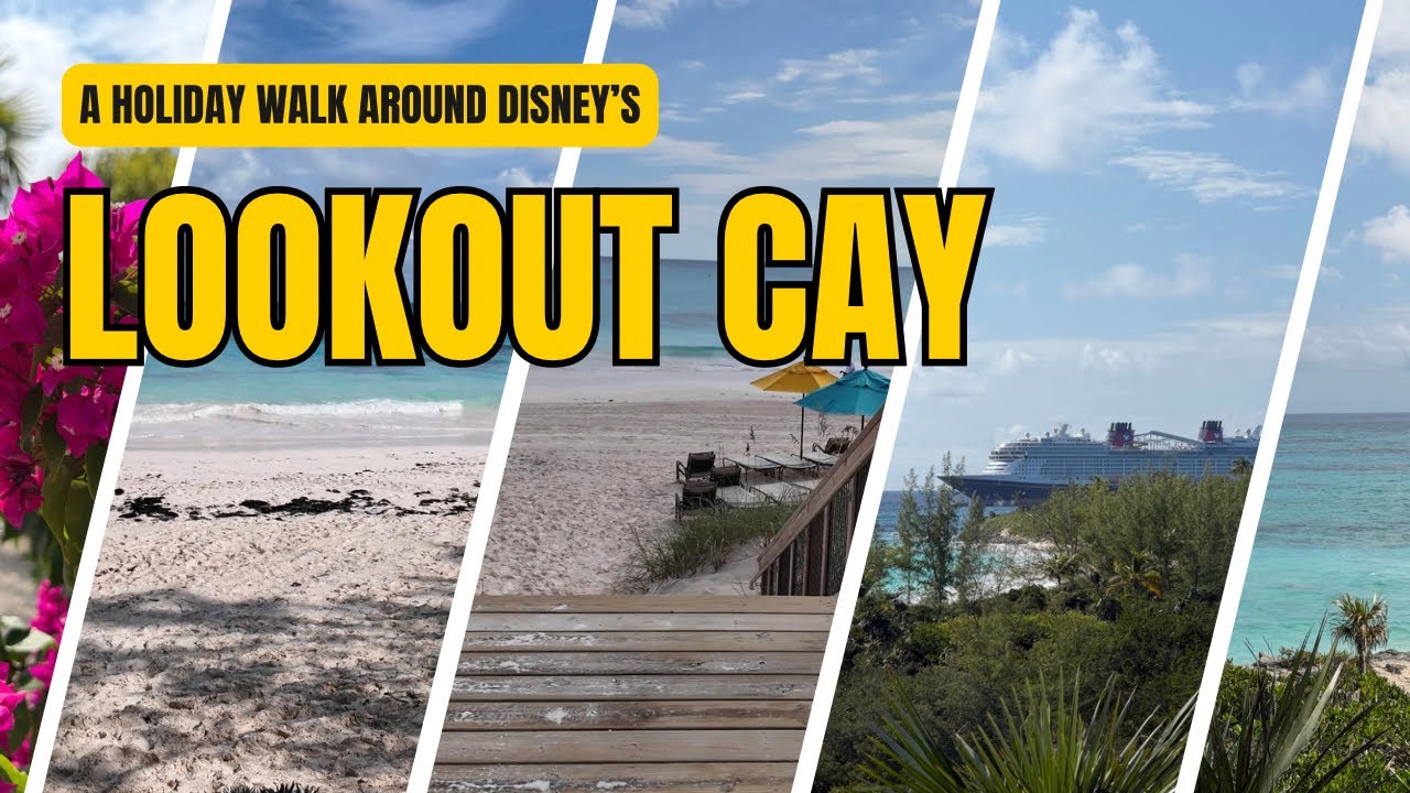 Is Disney’s NEW Island Better at Christmas? | Lookout Cay Full Walkthrough