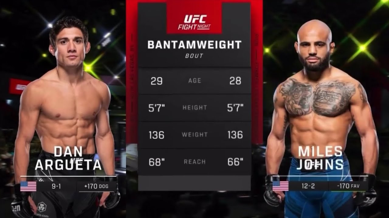 Dan Argueta vs Miles Johns | Highlights before the match