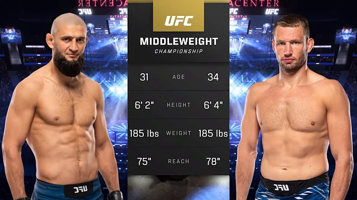 Khamzat Chimaev vs Reinier de Ridder Full Fight - UFC Fight Of The Night