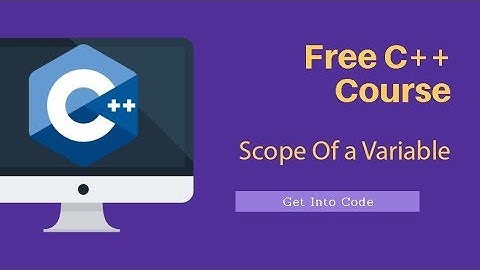 Scope Of A Variable In C++ In Urdu / Hindi | getintocode.blogspot.com