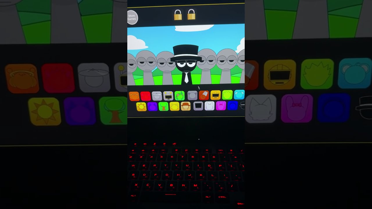 Sprunki Mr Black 