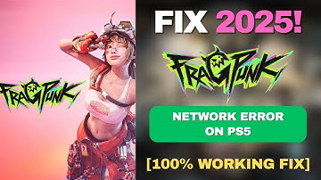 Fix FragPunk Network Error on PS5 | Console Login & Connection Issue Solved (2025)