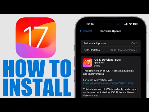 iOS 17 Beta Released - How to Install ( FREE )