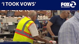 80-year-old grocery story clerk still working to pay late wife's medical bills